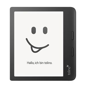 tolino vision 6 eBook-Reader 7 Zoll eReader mit E Ink Carta 1200 Display, smartLight, Wasserschutz und Blättertasten