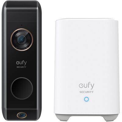 Eufy E8213 - Dual Kamera 2K Türklingel - Weiß/Schwarz - Video Türklingel Eufy E8213 - Dual Kamera 2K Türklingel - Weiß/Schwarz - Video Türklingel