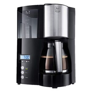 Melitta Optima Timer 100801   Kaffeemaschine   850 Watt   1 Liter Kapazität   Filter   8 Tassen   Gemahlener Kaffee   Abnehmbarer Wassertank
