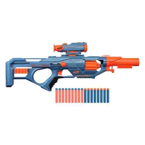 Nerf Elite 2.0 Eaglepoint RD-8 Blaster   Spielzeugblaster    8-Dart Trommel   Abnehmbares Fernrohr   Abnehmbarer Lauf   16 Nerf Darts, Bolzen