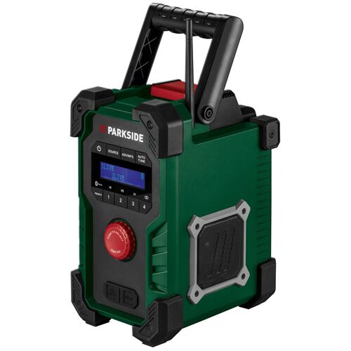 PARKSIDE® 20 V / 12 V / 230 V Akku-Baustellenradio »PBR 10 A1«, ohne Akku und Ladegerät