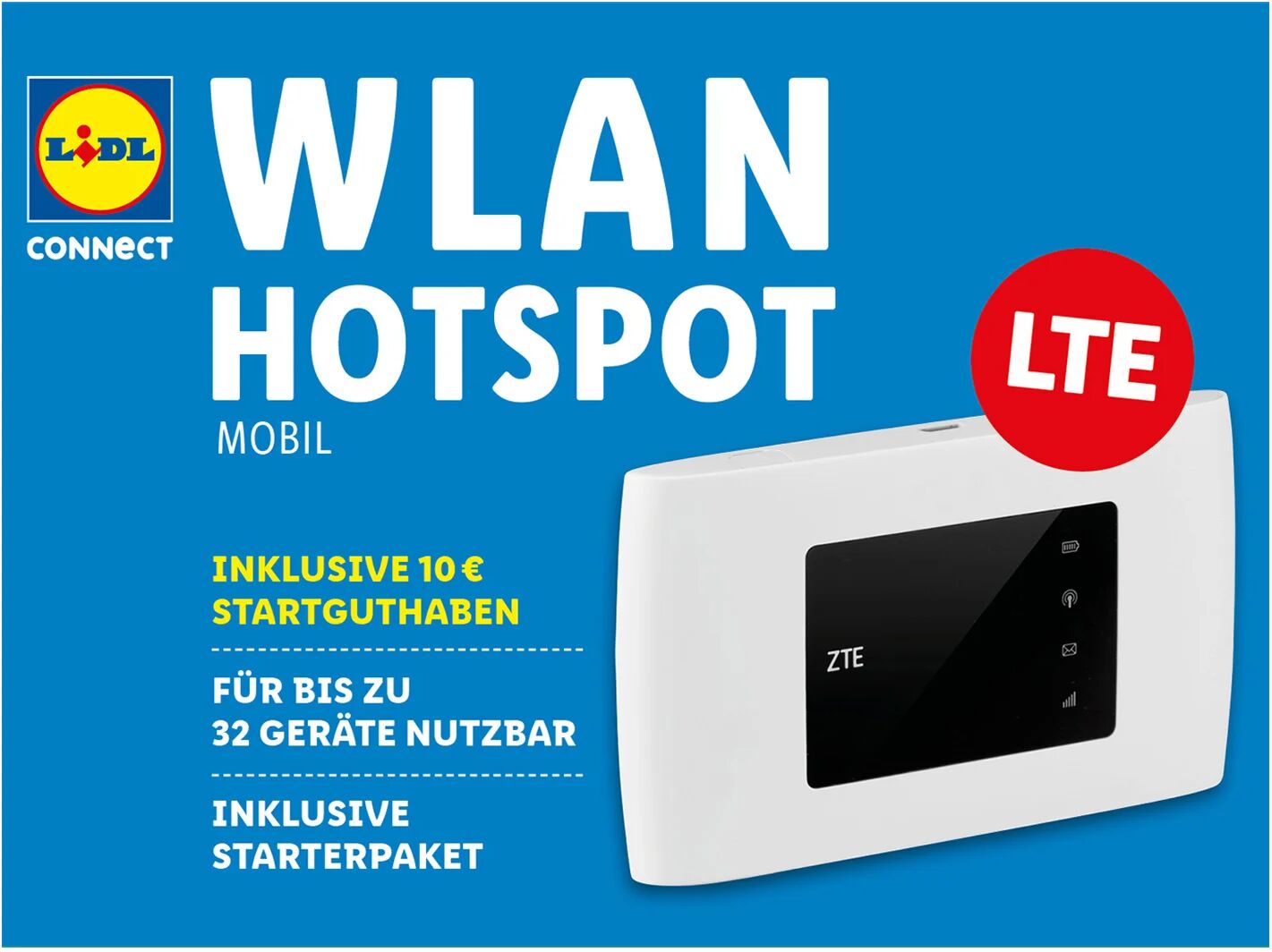 WLAN-Hotspot Lidl Connect