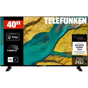 TELEFUNKEN 40 Zoll Fernseher »XF40TP900S« Smart TV powered by TiVo, Full HD, HDR, Triple-Tuner, 6 Monate HD+ TELEFUNKEN 40 Zoll Fernseher »XF40TP900S« Smart TV powered by TiVo, Full HD, HDR, Triple-Tuner, 6 Monate HD+