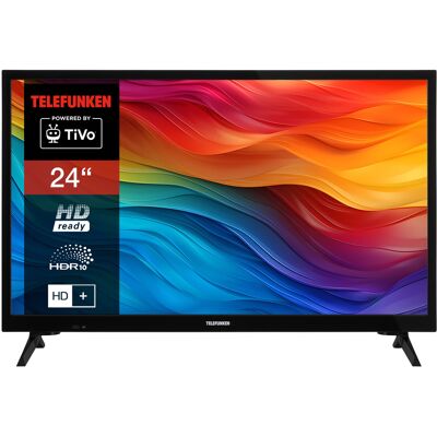 TELEFUNKEN »XH24TO550S« Fernseher 24 Zoll Smart TV powered by TiVo HD-ready, HDR, Triple-Tuner, 6 Monate HD+ inkl. TELEFUNKEN »XH24TO550S« Fernseher 24 Zoll Smart TV powered by TiVo HD-ready, HDR, Triple-Tuner, 6 Monate HD+ inkl.