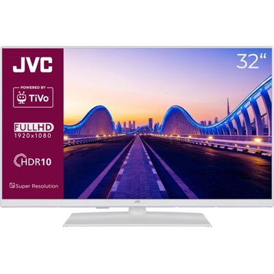 JVC »LT-32VF5355W« Fernseher 80 cm (32 Zoll) Smart TV powered by TiVo Full HD, HDR, Triple-Tuner, 6 Monate HD+ inkl. JVC »LT-32VF5355W« Fernseher 80 cm (32 Zoll) Smart TV powered by TiVo Full HD, HDR, Triple-Tuner, 6 Monate HD+ inkl.