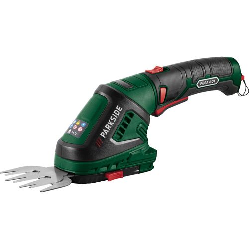 PARKSIDE® 4 V Akku-Gras- und Strauchschere »PGSA 4 C4«, mit Ladegerät