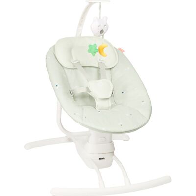 BADABULLE Babyschaukel »Lichen«, fernsteuerbar BADABULLE Babyschaukel »Lichen«, fernsteuerbar