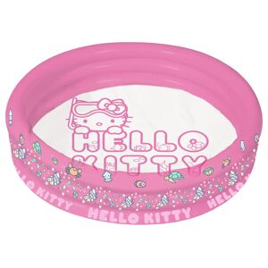 Hello Kitty 3-Ring-Pool, pink transparent, 122 x 23 cm