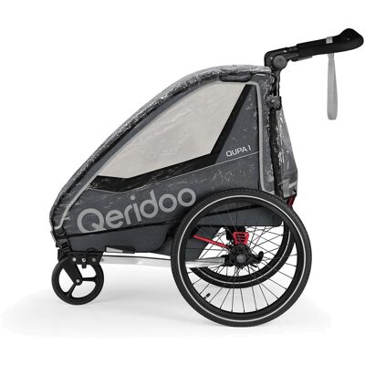 Qeridoo Fahrradanhänger Regenhaube - Perfekte Passform für QUPA 1 & Sportrex 1 Qeridoo Fahrradanhänger Regenhaube - Perfekte Passform für QUPA 1 & Sportrex 1