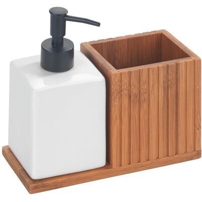 Wenko Mera Seifenspender und Seifenschale Wenko Mera Seifenspender und Seifenschale