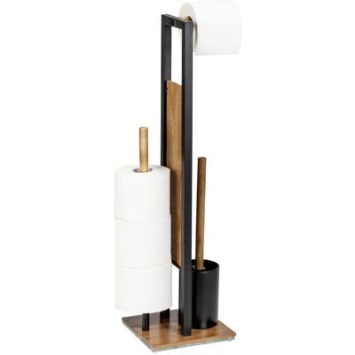 WENKO Stand WC-Garnitur Rivalta Acacia WENKO Stand WC-Garnitur Rivalta Acacia
