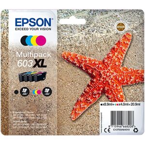 Epson »603 XL« Seestern Multipack Tintenpatronen Schwarz/Cyan/Magenta/Gelb