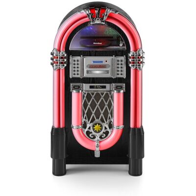 KARCHER Jukebox »JB 6608D« mit Plattenspieler, CD Player, Bluetooth, UKW / DAB+ Radio & USB / SD-Karte KARCHER Jukebox »JB 6608D« mit Plattenspieler, CD Player, Bluetooth, UKW / DAB+ Radio & USB / SD-Karte