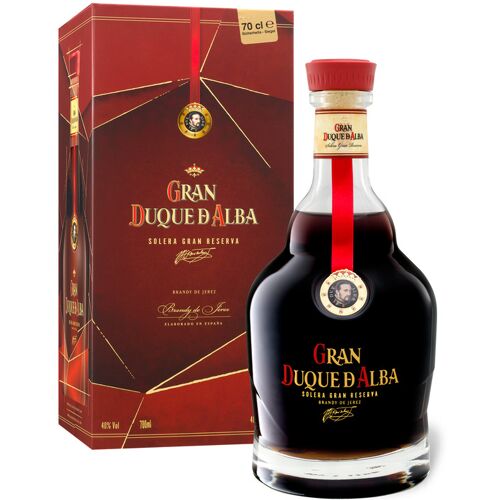 GRAN DUQUE d'Alba Solera Gran Reserva mit Geschenkbox 40% Vol