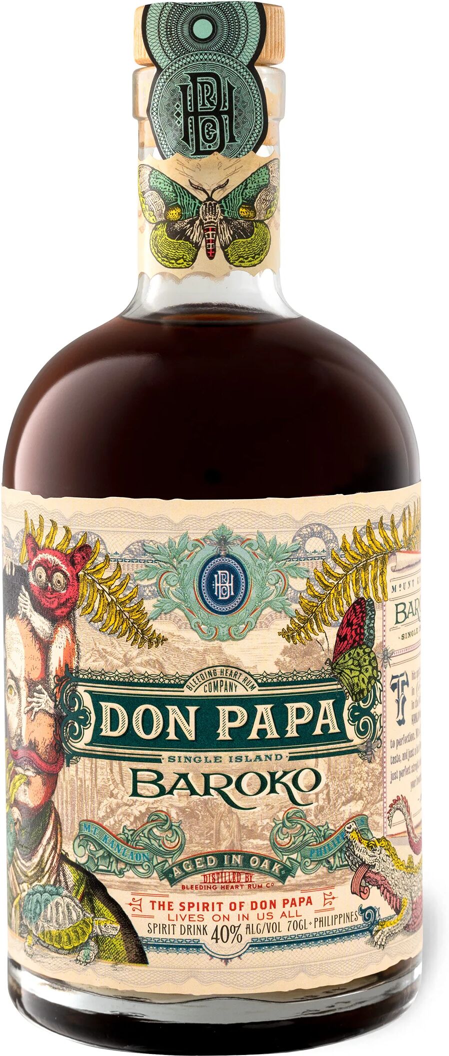 Don Papa Baroko (Rum-Basis) 40% Vol