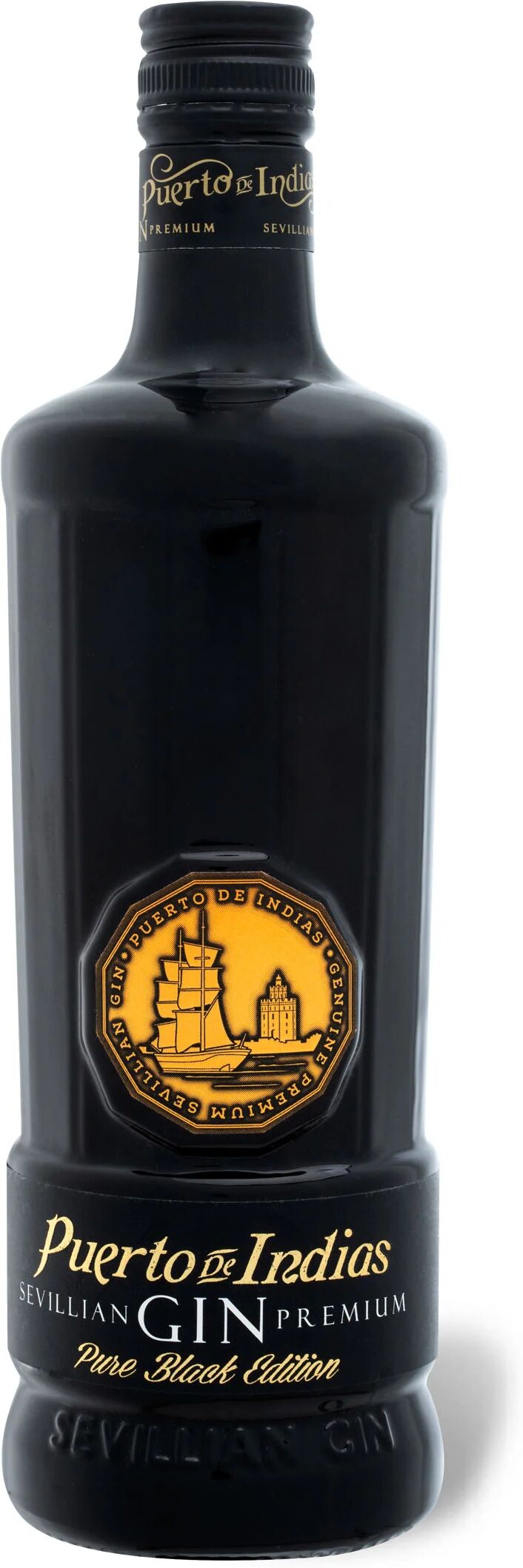 Puerto de Indias Dry Gin Pure Black Edition 40% Vol