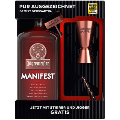 JÄGERMEISTER Manifest 38% Vol JÄGERMEISTER Manifest 38% Vol