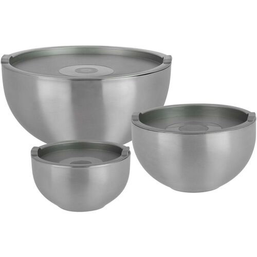 GSW Thermoschüssel-Set mit Kunststoffdeckel 6-teilig