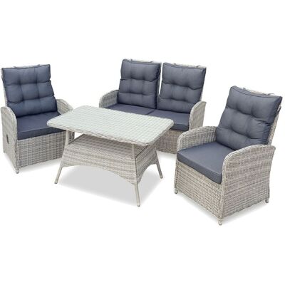 BELLAVISTA - Dining-Lounge 4-seat - Gartenmöbel-Set BELLAVISTA - Dining-Lounge 4-seat - Gartenmöbel-Set
