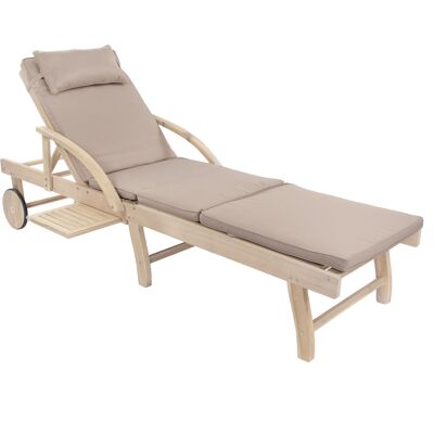 BELLAVISTA - HOME & GARDEN® Liege »St. Tropez«, mit ausziehbaren Seitentisch BELLAVISTA - HOME & GARDEN® Liege »St. Tropez«, mit ausziehbaren Seitentisch