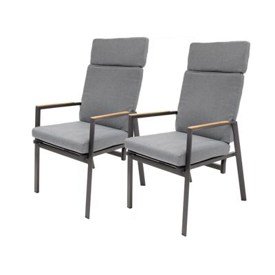 BELLAVISTA - HOME & GARDEN® Hochlehner »Newport«, 2er-Set BELLAVISTA - HOME & GARDEN® Hochlehner »Newport«, 2er-Set