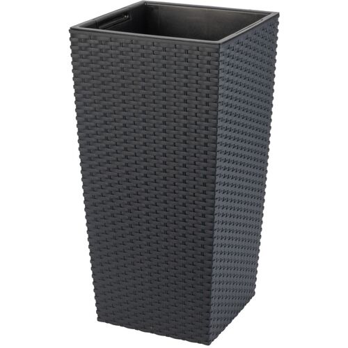 PARKSIDE® Pflanzsäule in Rattan-Optik, mit herausnehmbarem Einsatz
