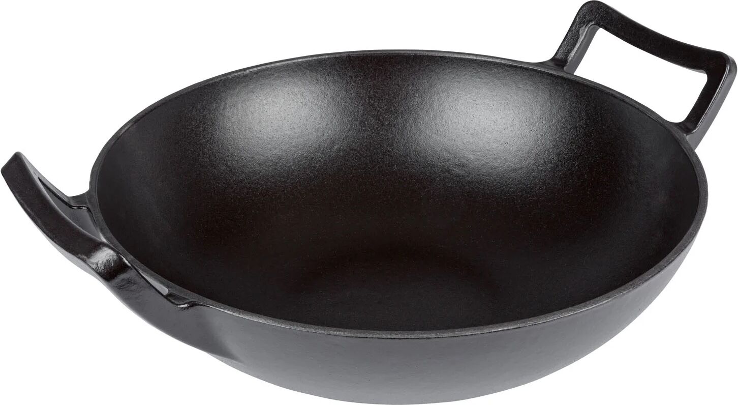 GRILLMEISTER Wok Gusseisen, Ø 31,5 cm