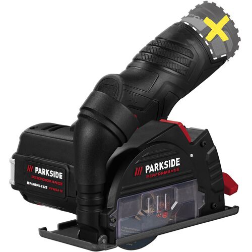 PARKSIDE PERFORMANCE® 12 V Akku-Winkelschleifer »PPWSA 12 A1«, ohne Akku und Ladegerät