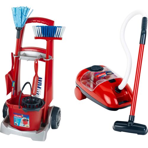Vileda Spielzeug Besenwagen / Staubsauger