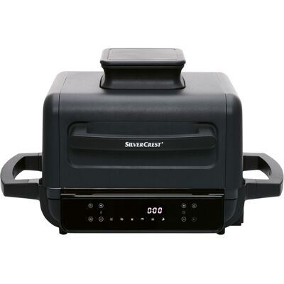 SILVERCREST® KITCHEN TOOLS Heißluftfritteuse mit Grill- und Räucherfunktion »SHLFS 2200 A1«, 2200 W, 3,8 l SILVERCREST® KITCHEN TOOLS Heißluftfritteuse mit Grill- und Räucherfunktion »SHLFS 2200 A1«, 2200 W, 3,8 l