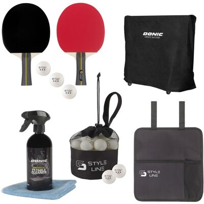 DONIC Tischtennis Zubehör Set Style Outdoor DONIC Tischtennis Zubehör Set Style Outdoor