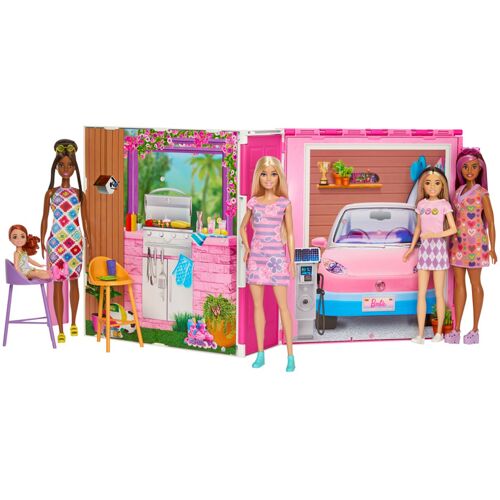 Barbie GetAway Haus, mit Accessoires und Puppe
