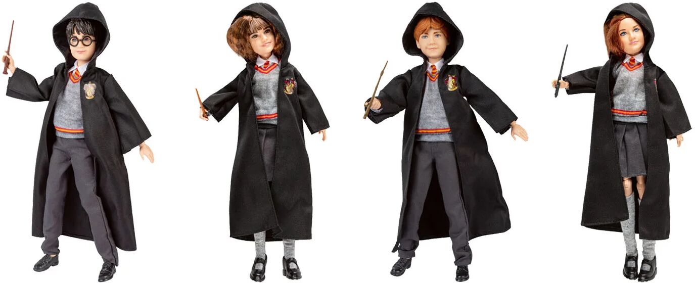 Mattel Harry Potter Puppen, mit Uniform und Robe