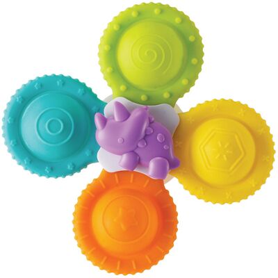 Infantino Modell - Silikon Spinner-Set für Babys Infantino Modell - Silikon Spinner-Set für Babys