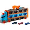 Hot Wheels »2-in-1 Rennbahn-Transporter«,  inkl. 3 Fahrzeuge