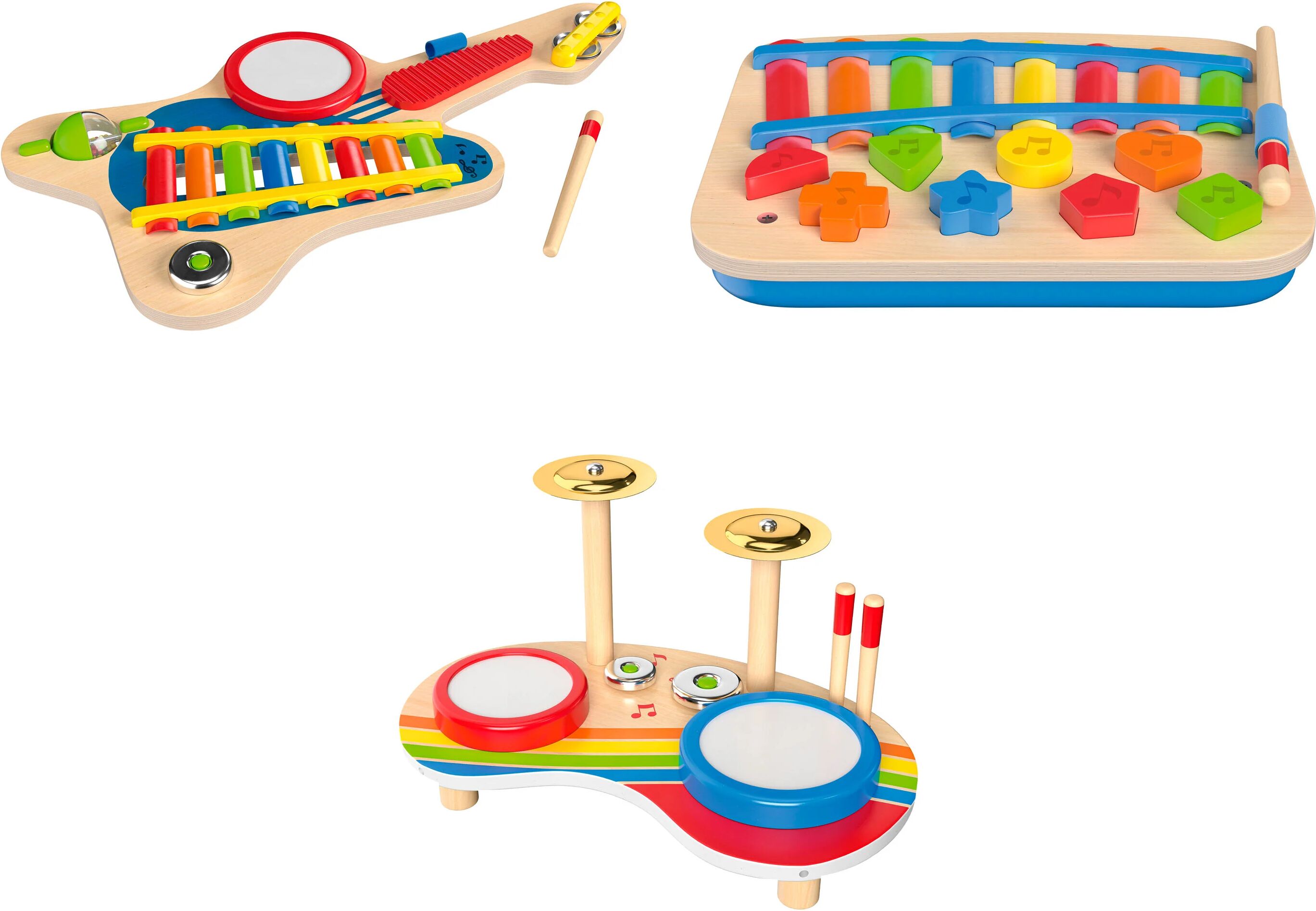 Playtive Holz Musikinstrumente, Modell 2023