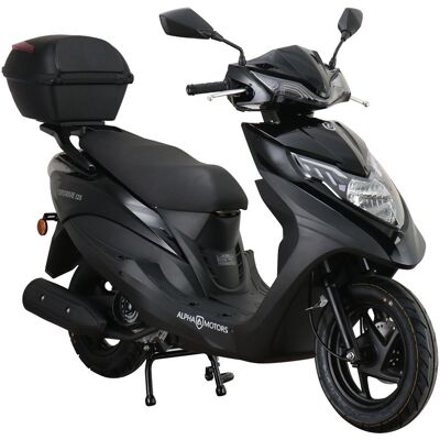 Alpha MOTORS Motorroller Topdrive 125 ccm 85 km/h EURO 5+ schwarz inkl. Topcase Alpha MOTORS Motorroller Topdrive 125 ccm 85 km/h EURO 5+ schwarz inkl. Topcase