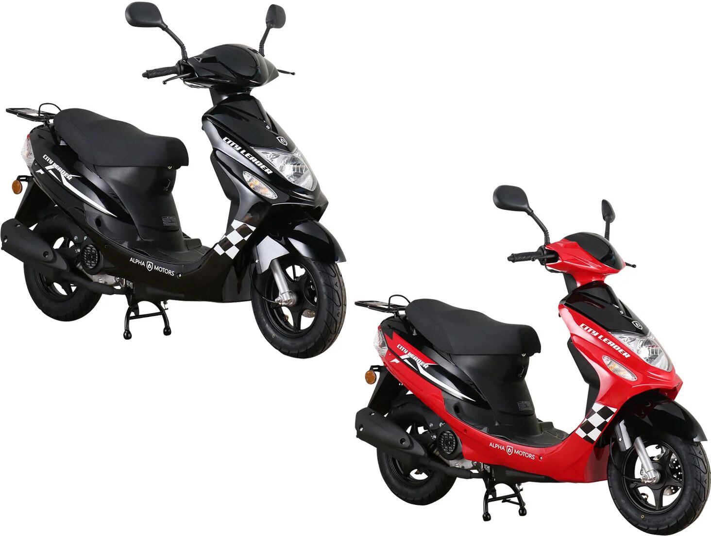 Alpha Motors Mofaroller CityLeader 50 ccm 25 km/h / 45 km/h, EURO5