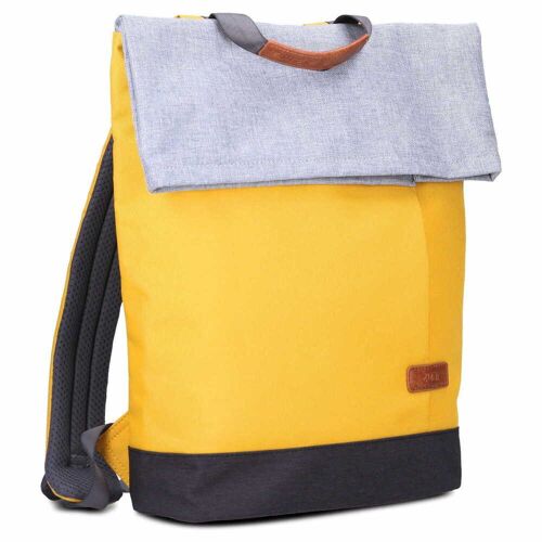 Zwei Handtaschen gelb Rucksack - - unisex - gelb - -