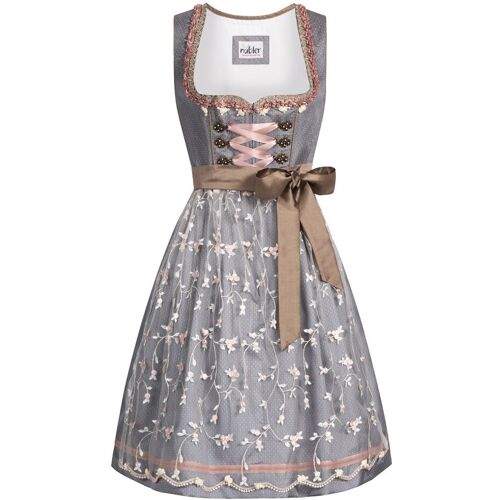 Dirndl Dirndl midi Jasmin in Grau von Nübler 42 - female - grau - 42