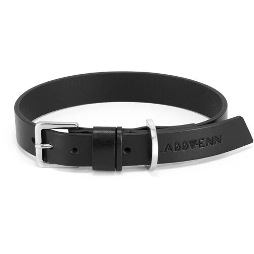 Labbvenn KOLLU Hundehalsband - black - Umfang 39-45 cm - Breite 2,5 cm