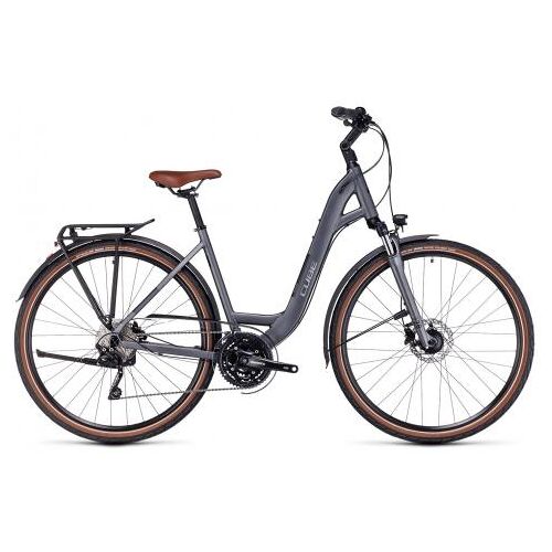 Lucky Bike Cube Touring EXC Wave 2023   grey´n´metal   XS   Trekkingräder