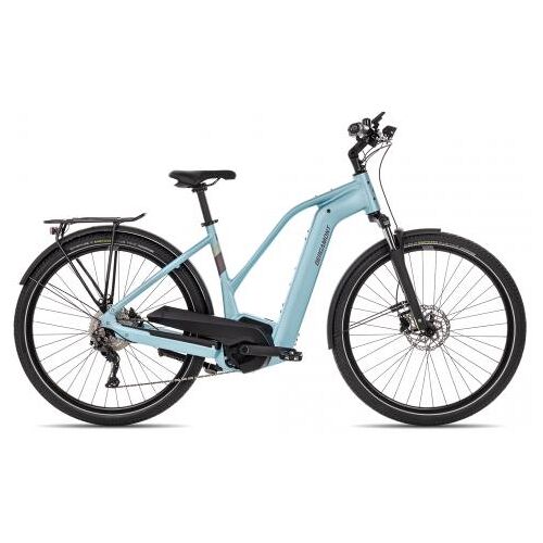 Lucky Bike Bergamont E-Horizon Edition 5 Trapez 2024   matt glazy blue   44 cm   E-Trekkingräder