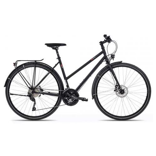 Lucky Bike VSF Fahrradmanufaktur VSF T-500 Deore Trapez 2023   ebony matt   45 cm   Trekkingräder