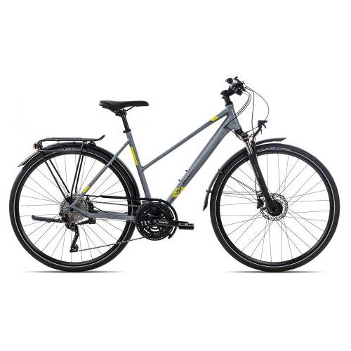 Lucky Bike 2R Manufaktur TLX30 Trapez   perlized grey matt/black/khaki   56 cm   Trekkingräder