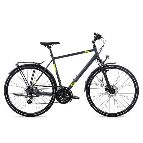 Lucky Bike 2R Manufaktur TRX21   grey matt /grey/neon yellow   56 cm   Trekkingräder