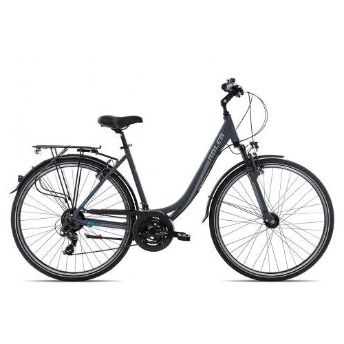 Lucky Bike Adler Verona Wave   darkgrey matt/grey blue   55 cm   Trekkingräder