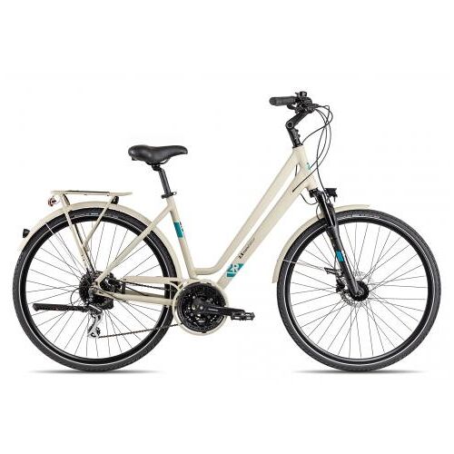 Lucky Bike 2R Manufaktur TLX24 Trapez 2024   darksand   45 cm   Trekkingräder