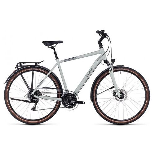 Lucky Bike Cube Touring ONE 2023   stonegrey´n´flashgrey   L   Trekkingräder