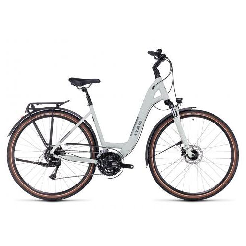 Lucky Bike Cube Touring ONE Wave 2023   stonegrey´n´flashgrey   XS   Trekkingräder